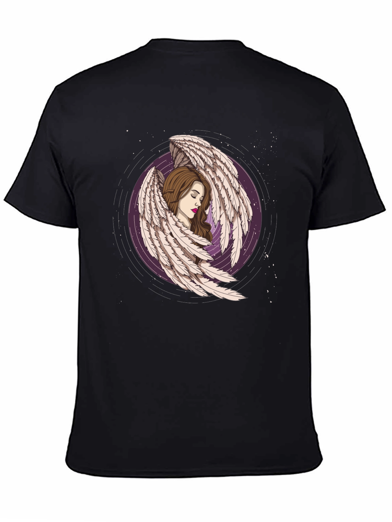 Angel Wing Graphic Tee - Unique Design