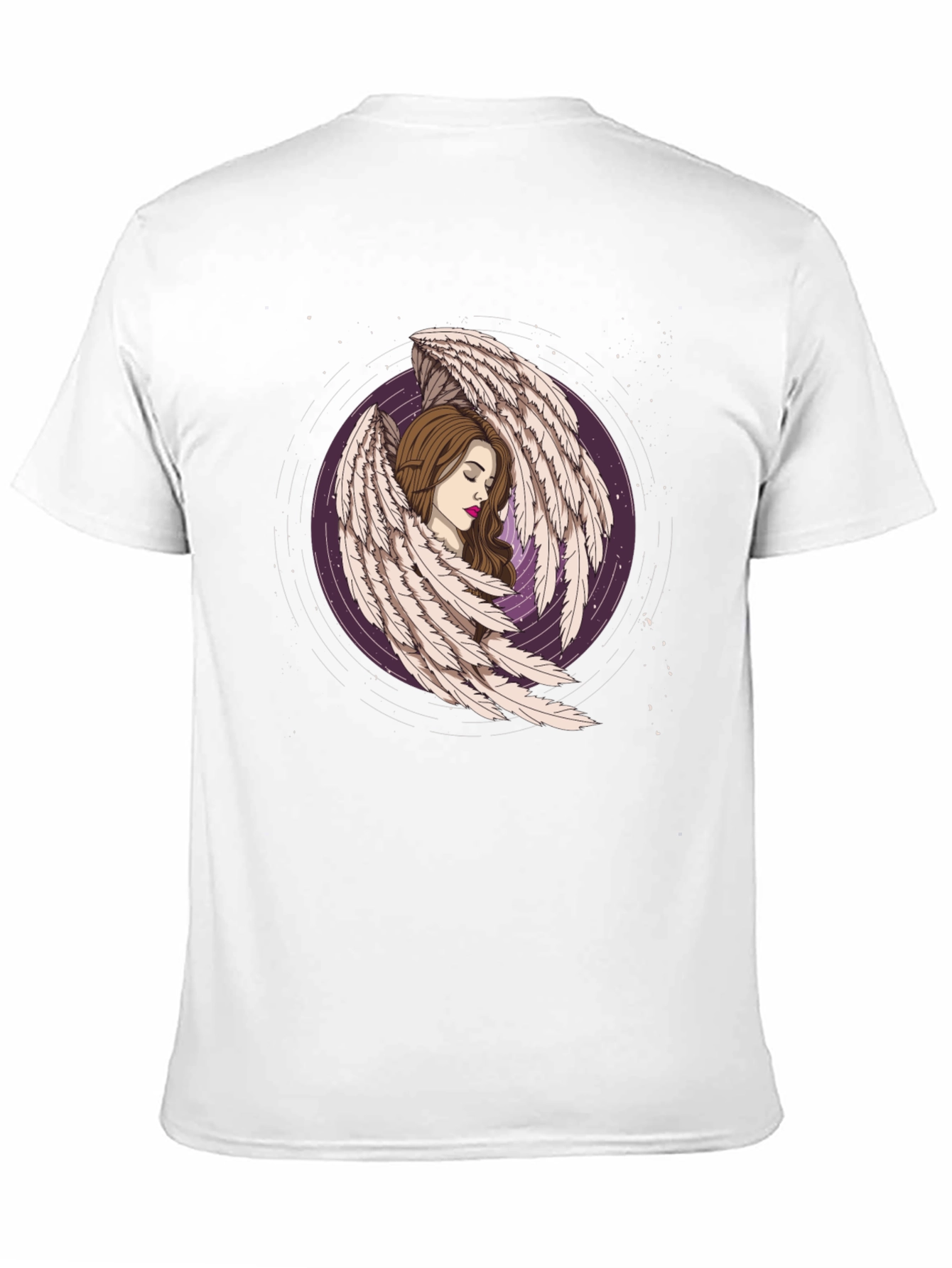 Angel Wing Graphic Tee - Unique Design
