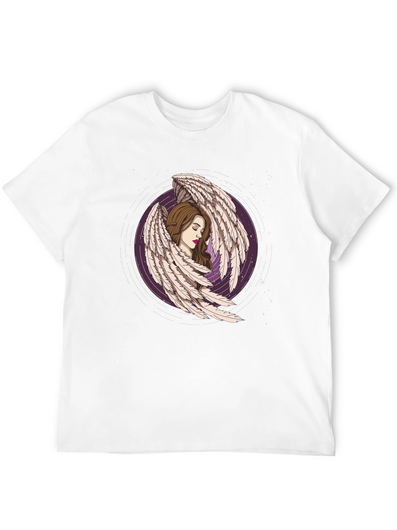 Angel Wing Graphic Tee - Unique Design