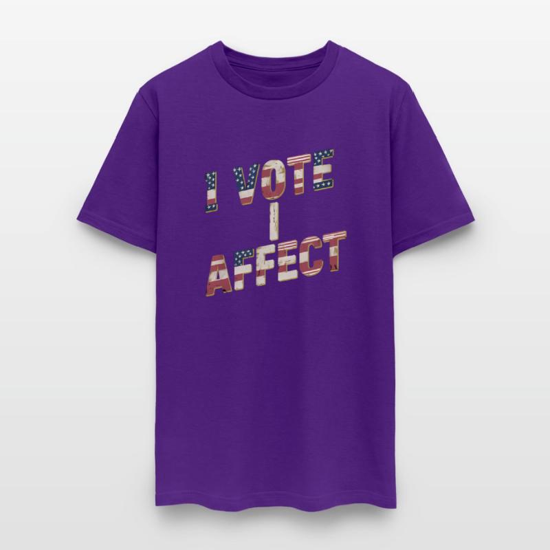 T shirt vote affect