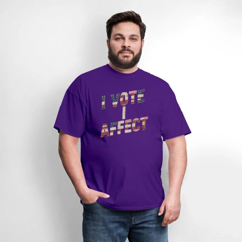 T shirt vote affect