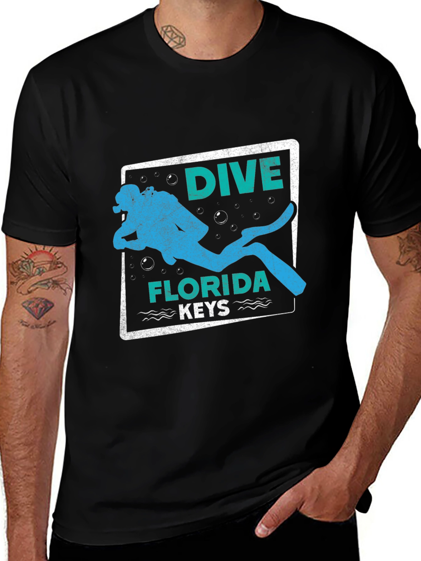 Dive Florida Keys T-Shirt - Scuba Diving Tee