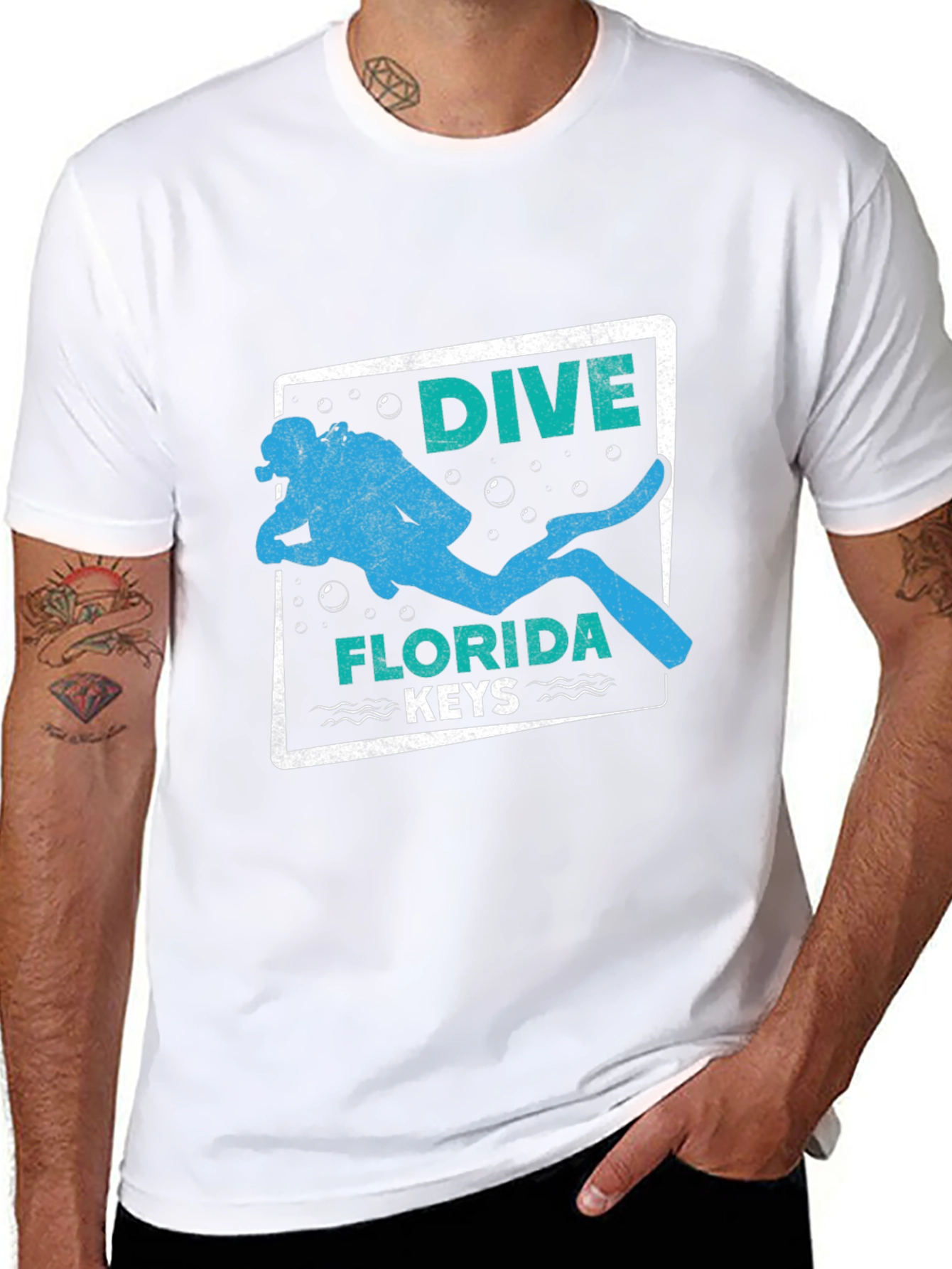 Dive Florida Keys T-Shirt - Scuba Diving Tee