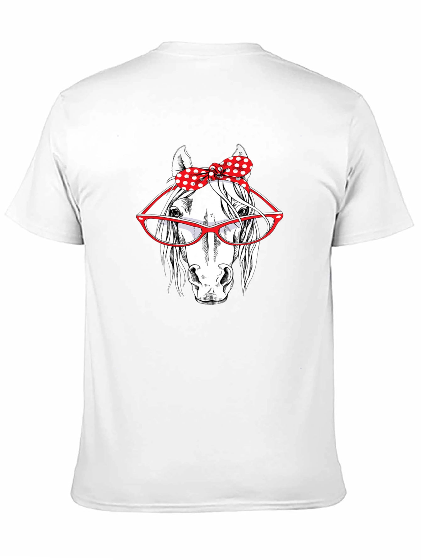 Horse with Glasses Tee