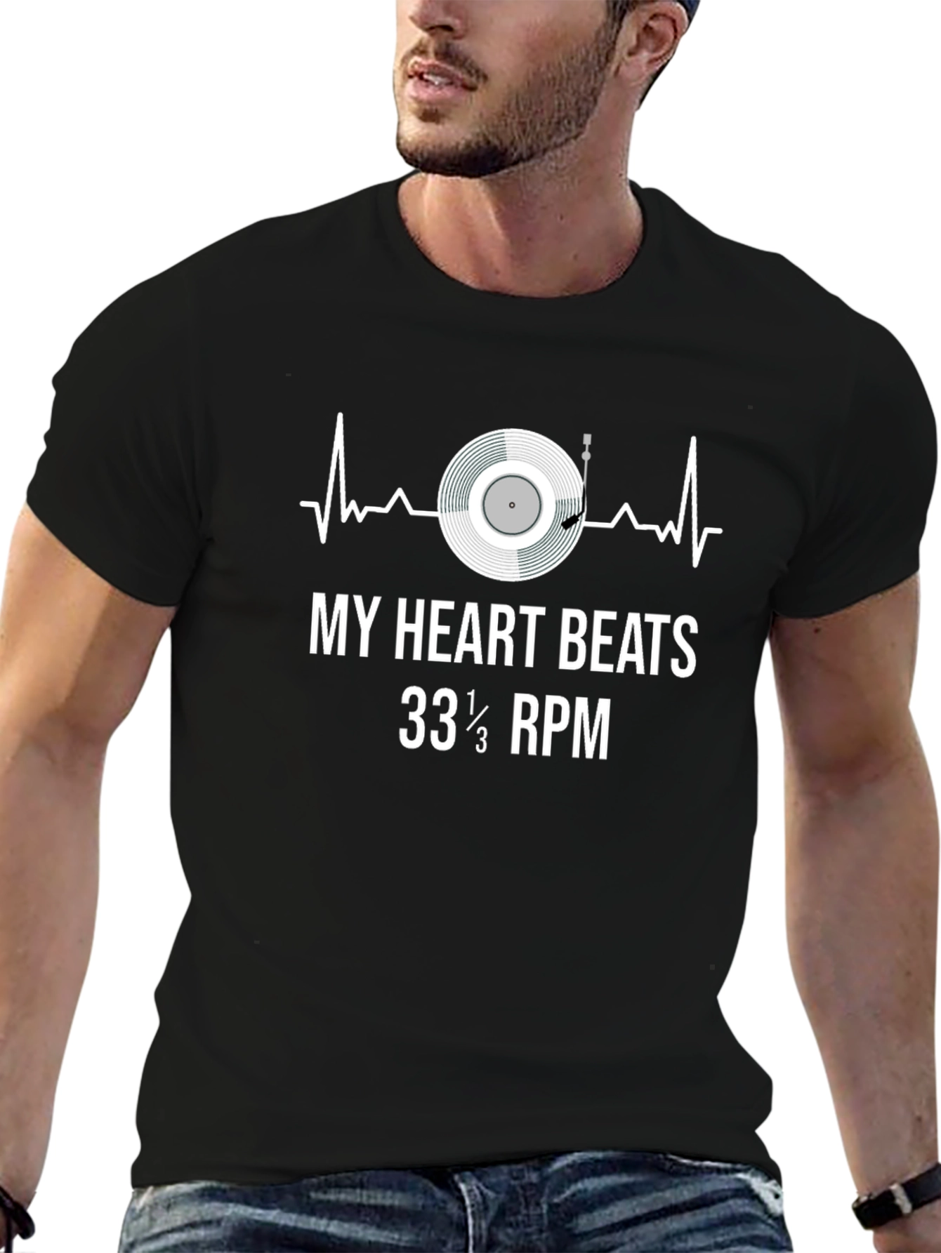 My Heart Beats 33 1/3 RPM T-Shirt
