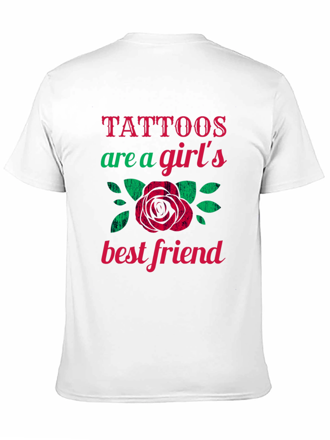 Tattoos Are A Girls Best Friend Graphic Tee