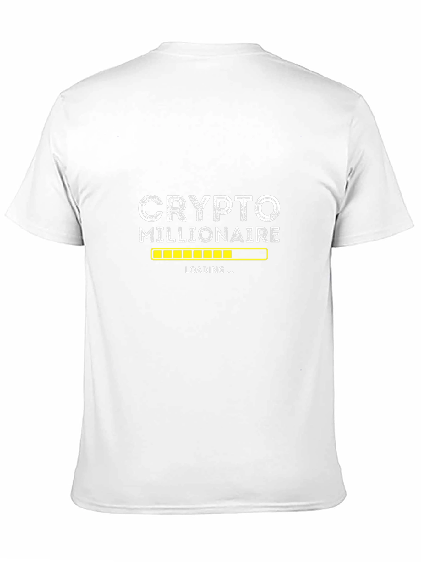 Crypto Millionaire Loading Black T-Shirt