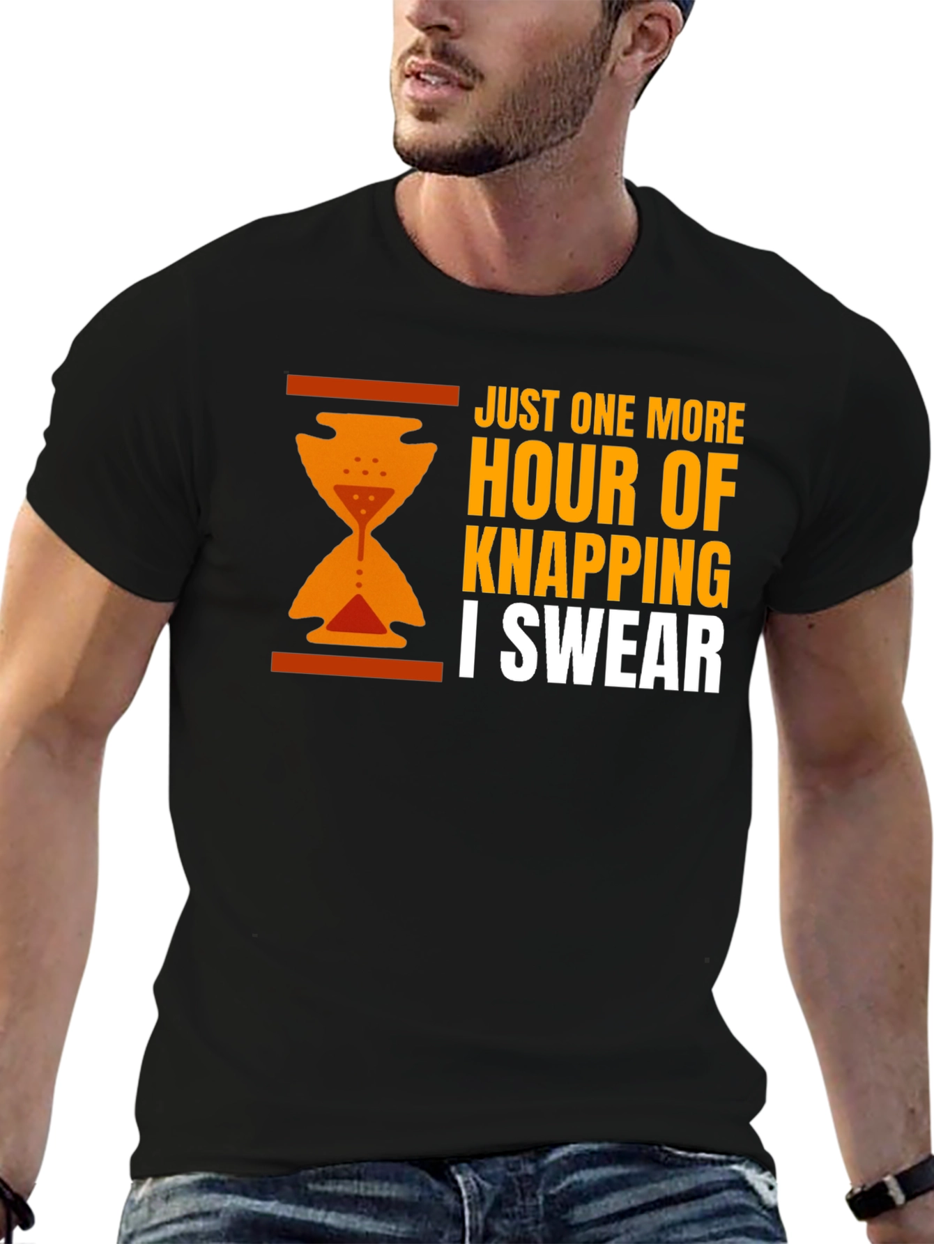 Just One More Hour Of Knapping Funny T-Shirt