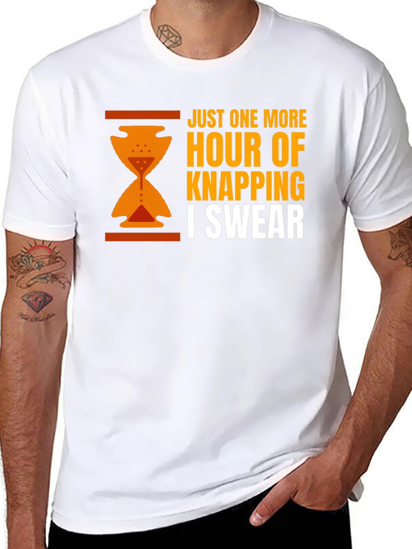 Just One More Hour Of Knapping Funny T-Shirt