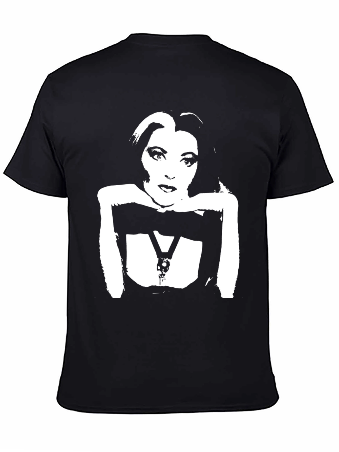 Gothic Black Tee - Mistress of the Dark Graphic