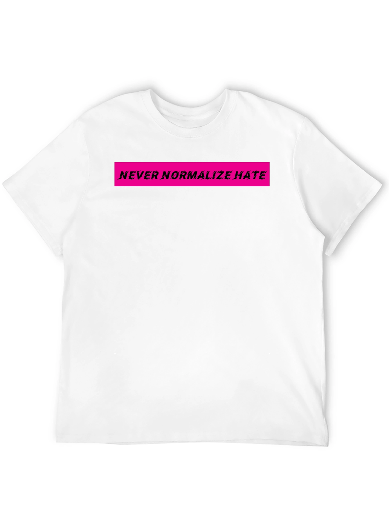 Never Normalize Hate Graphic Tee