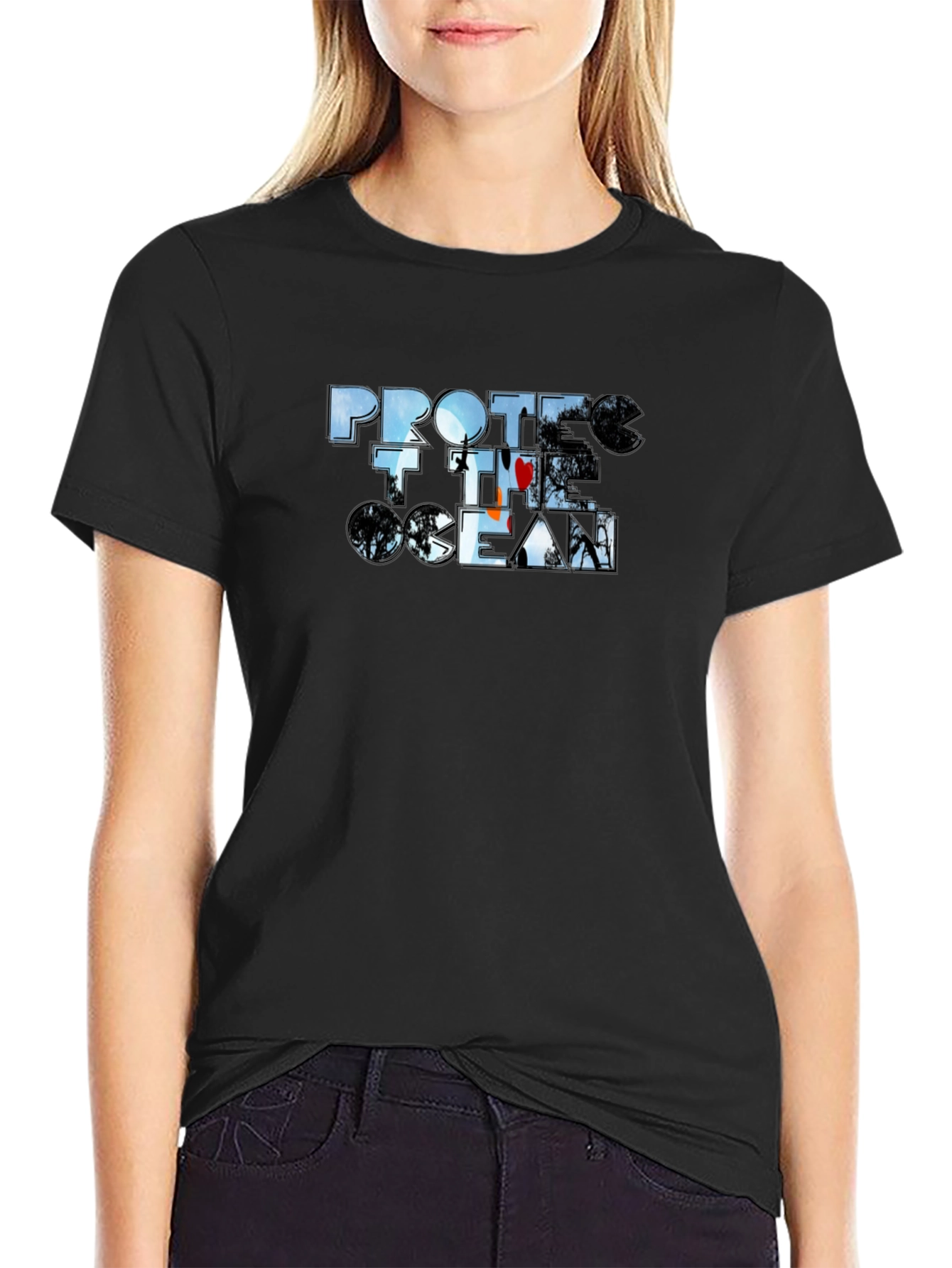 Protect the Ocean Black T-Shirt