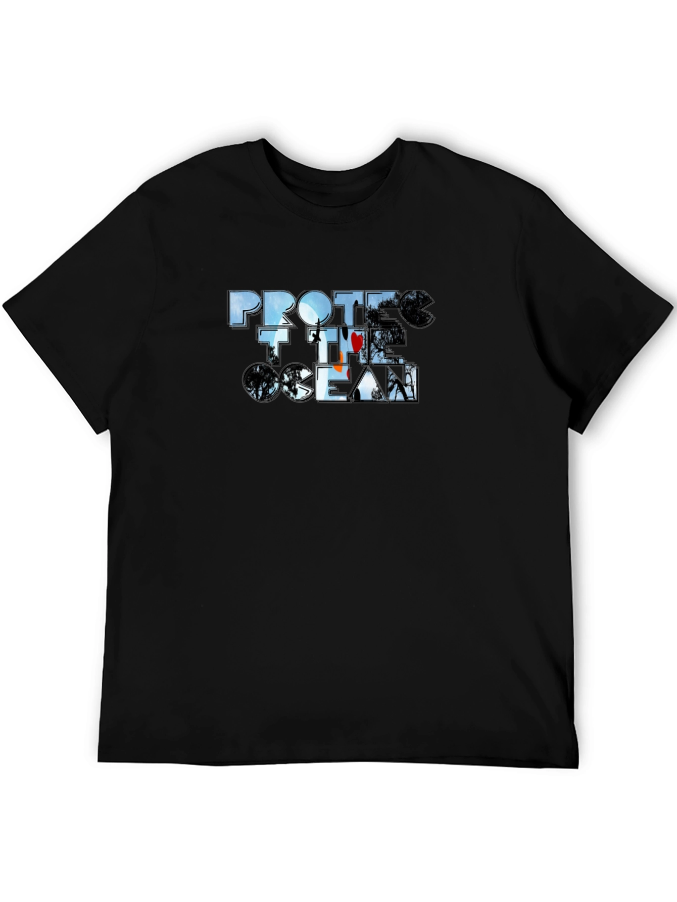 Protect the Ocean Black T-Shirt