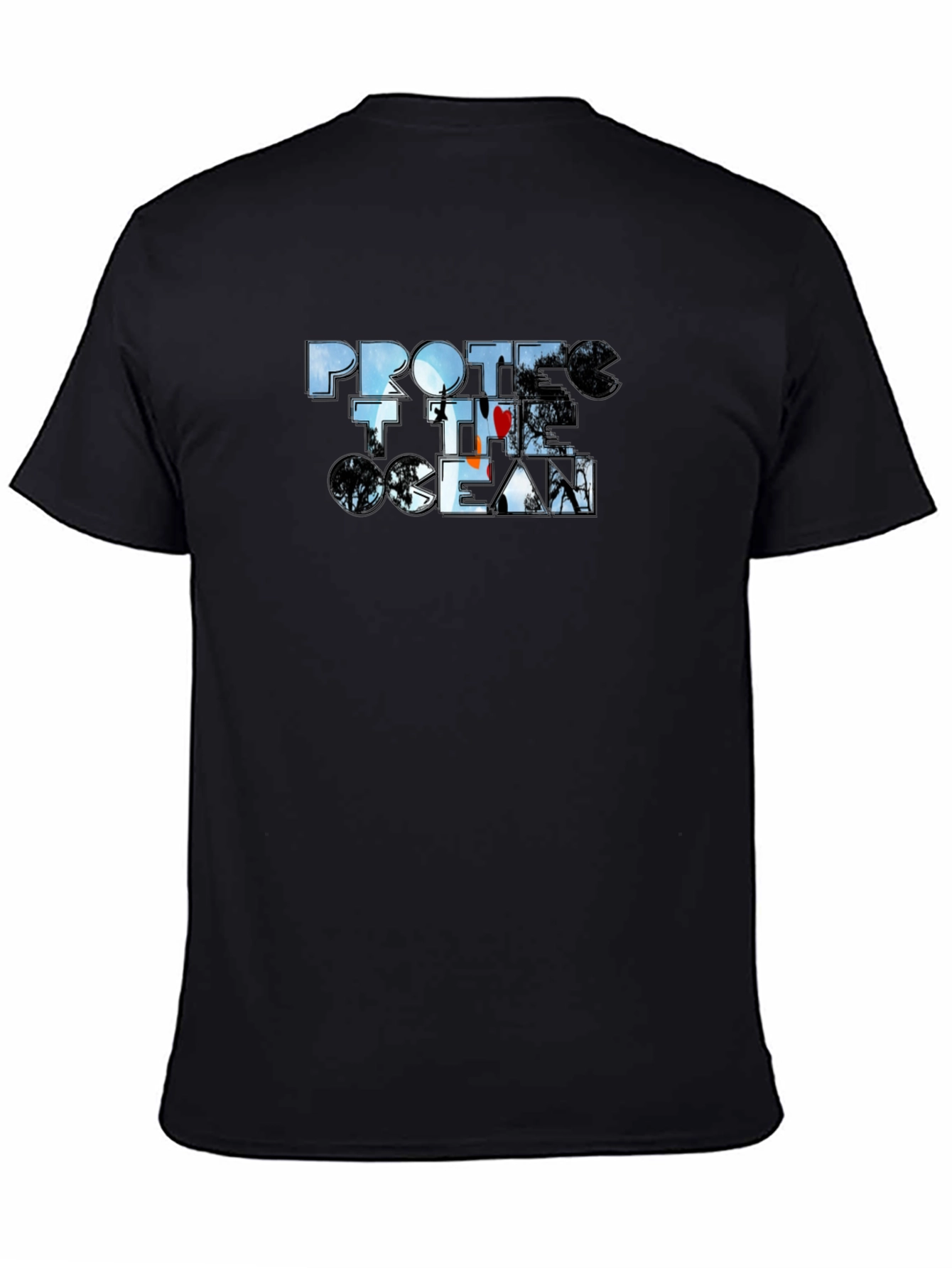 Protect the Ocean Black T-Shirt