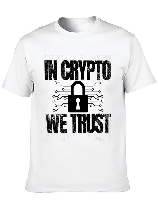 In Crypto We Trust T-Shirt - Black