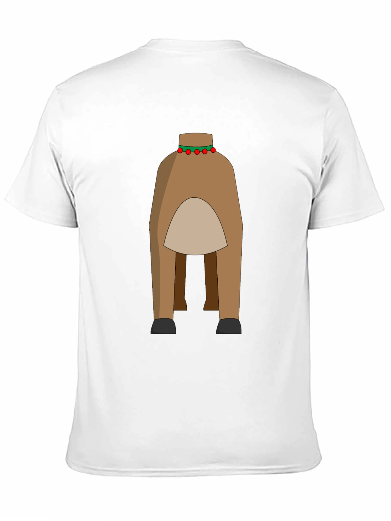 Novelty Reindeer Rear T-Shirt