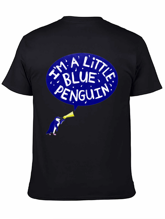 Blue Penguin Graphic T-Shirt