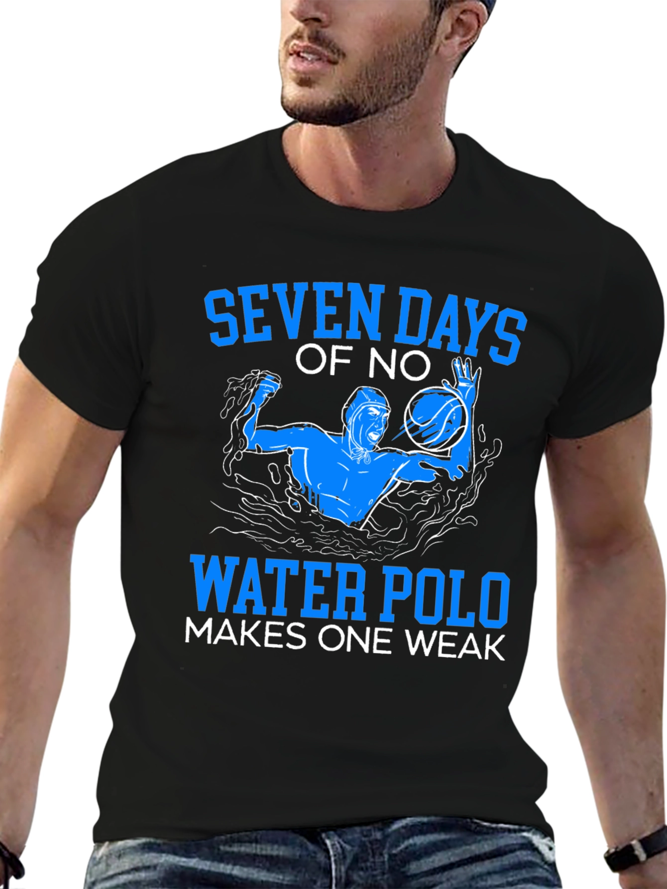 Water Polo T-Shirt - Seven Days Of No...