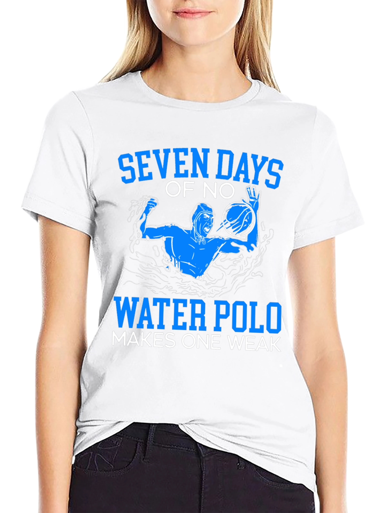 Water Polo T-Shirt - Seven Days Of No...