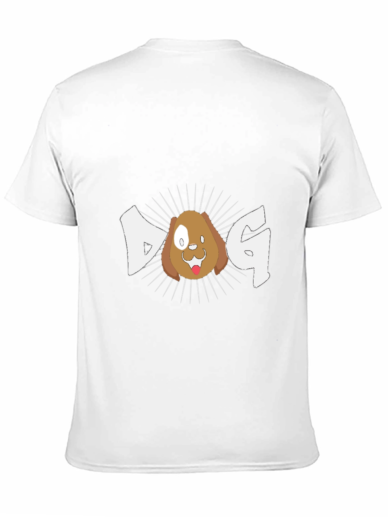 Dog Graphic Tee - Fun Cartoon Style!