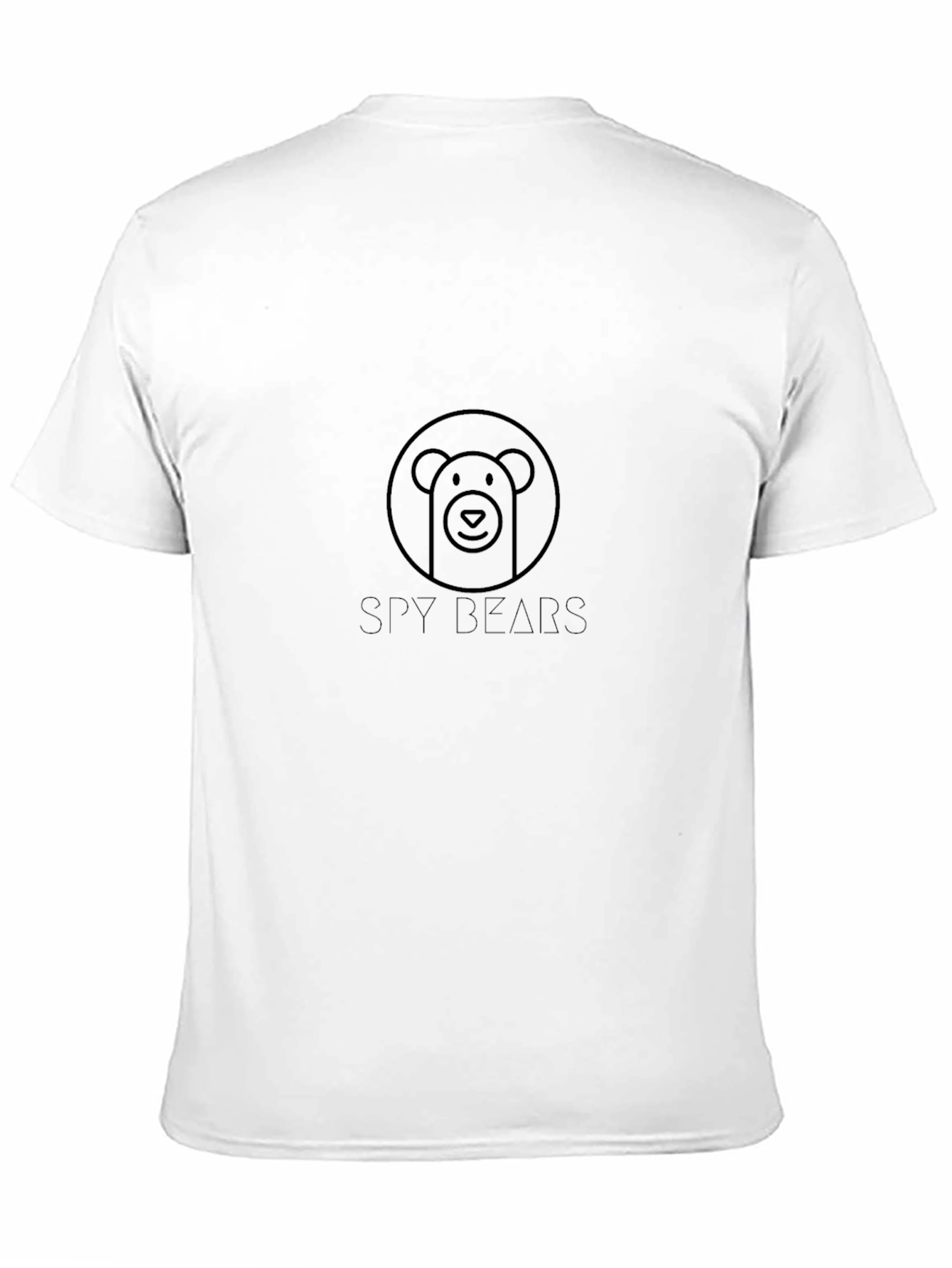 Spy Bears Graphic T-Shirt - Black