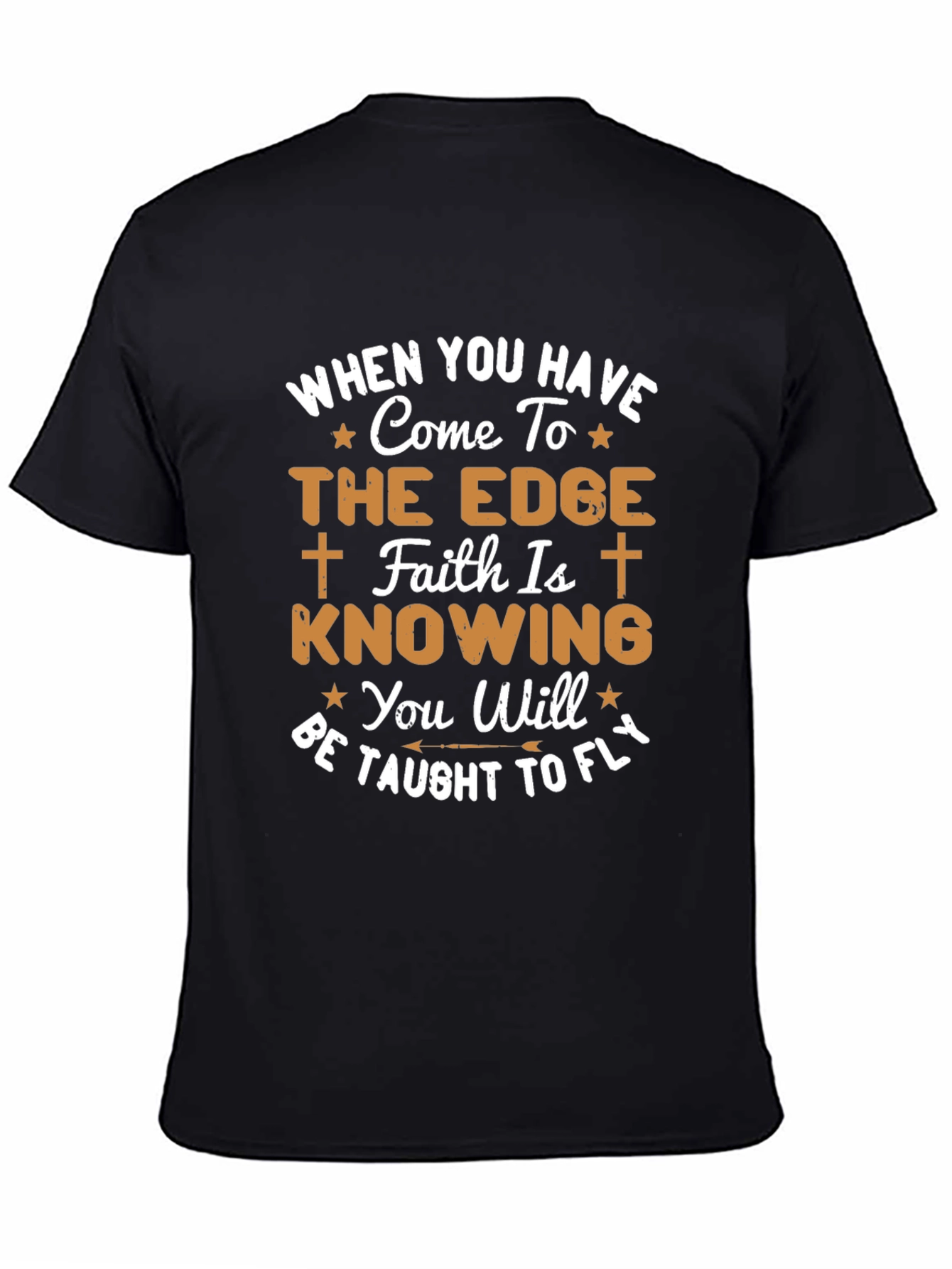 Faith Edge T-Shirt - Be Taught to Fly