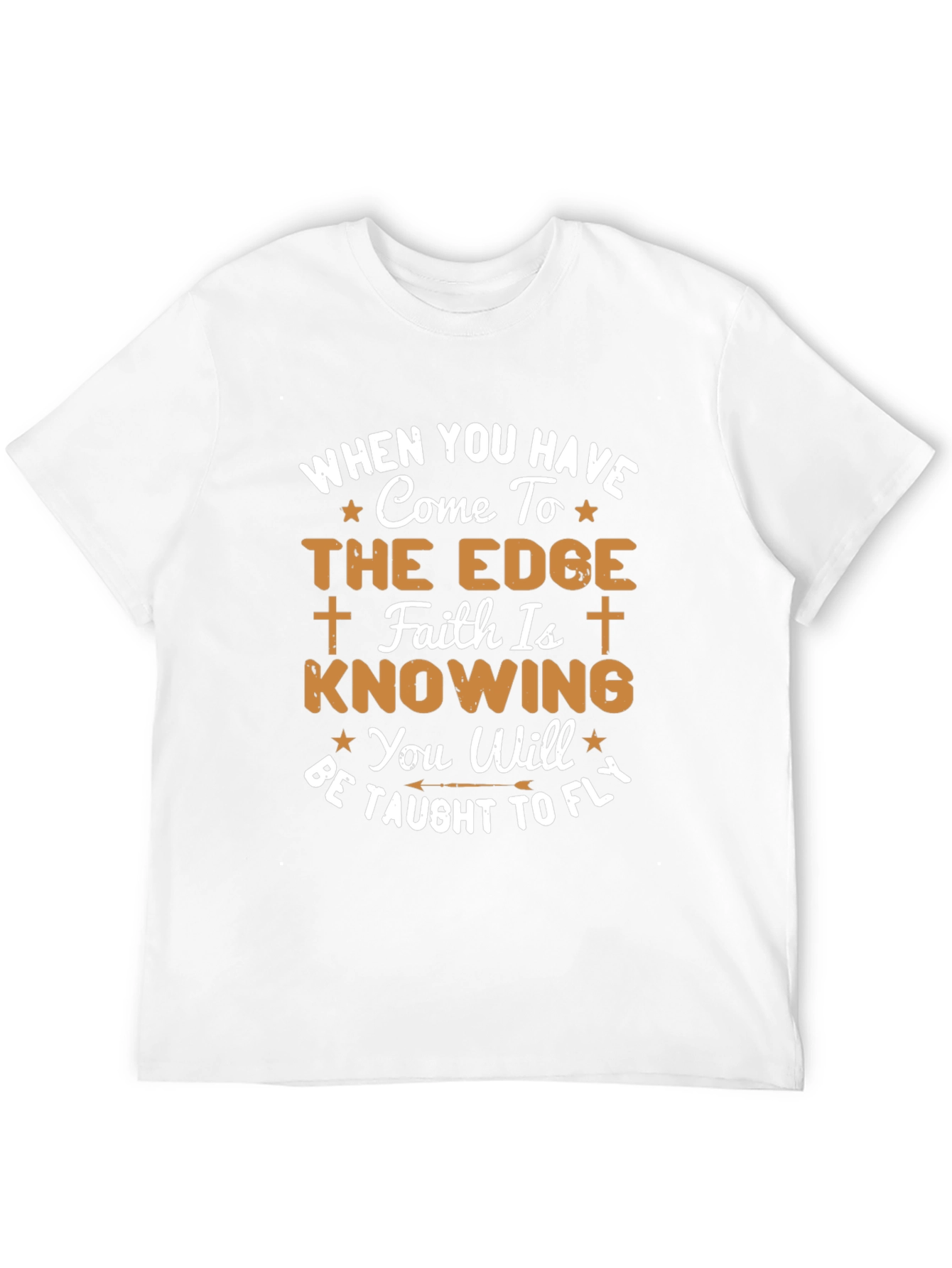 Faith Edge T-Shirt - Be Taught to Fly