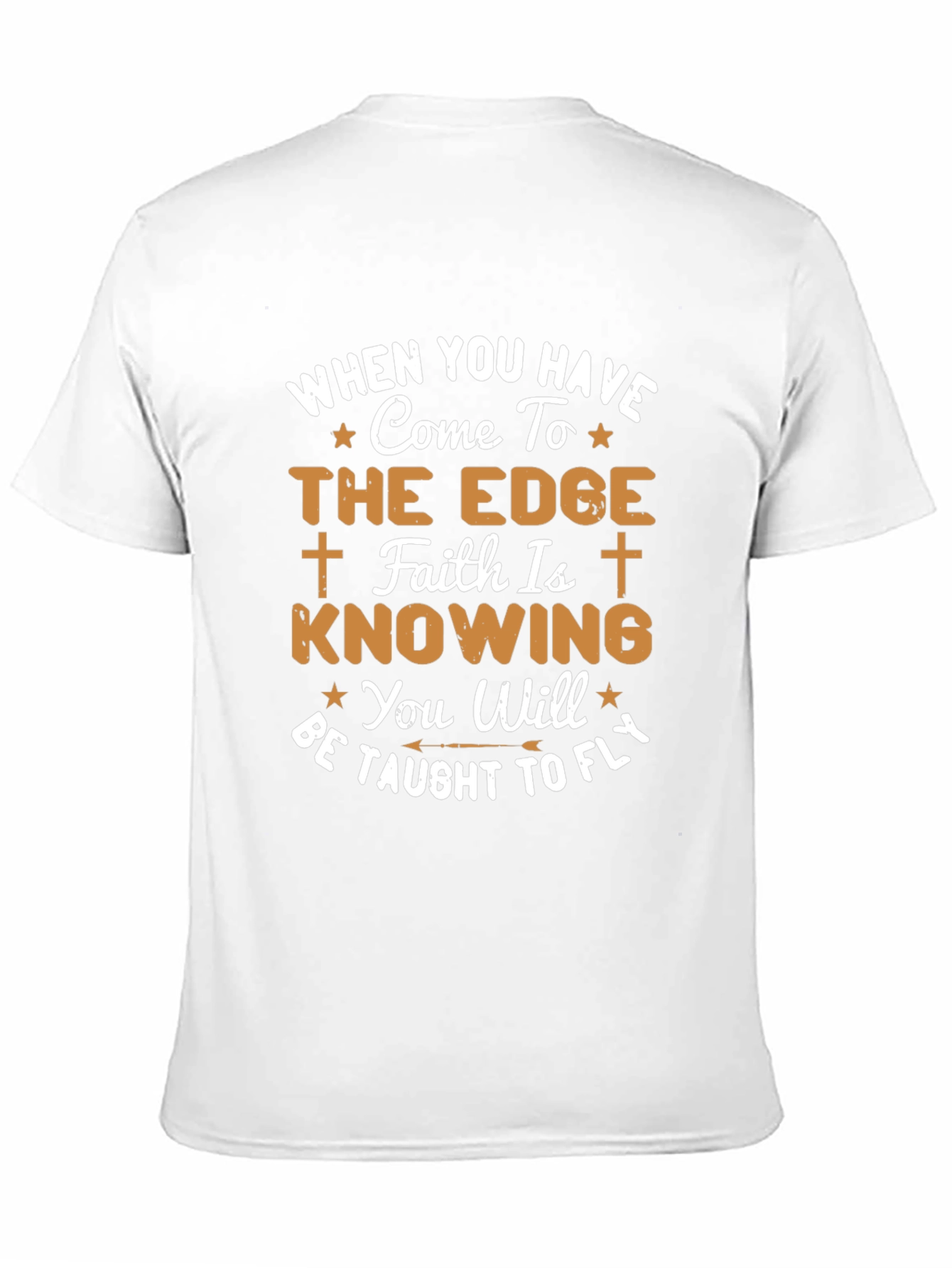 Faith Edge T-Shirt - Be Taught to Fly