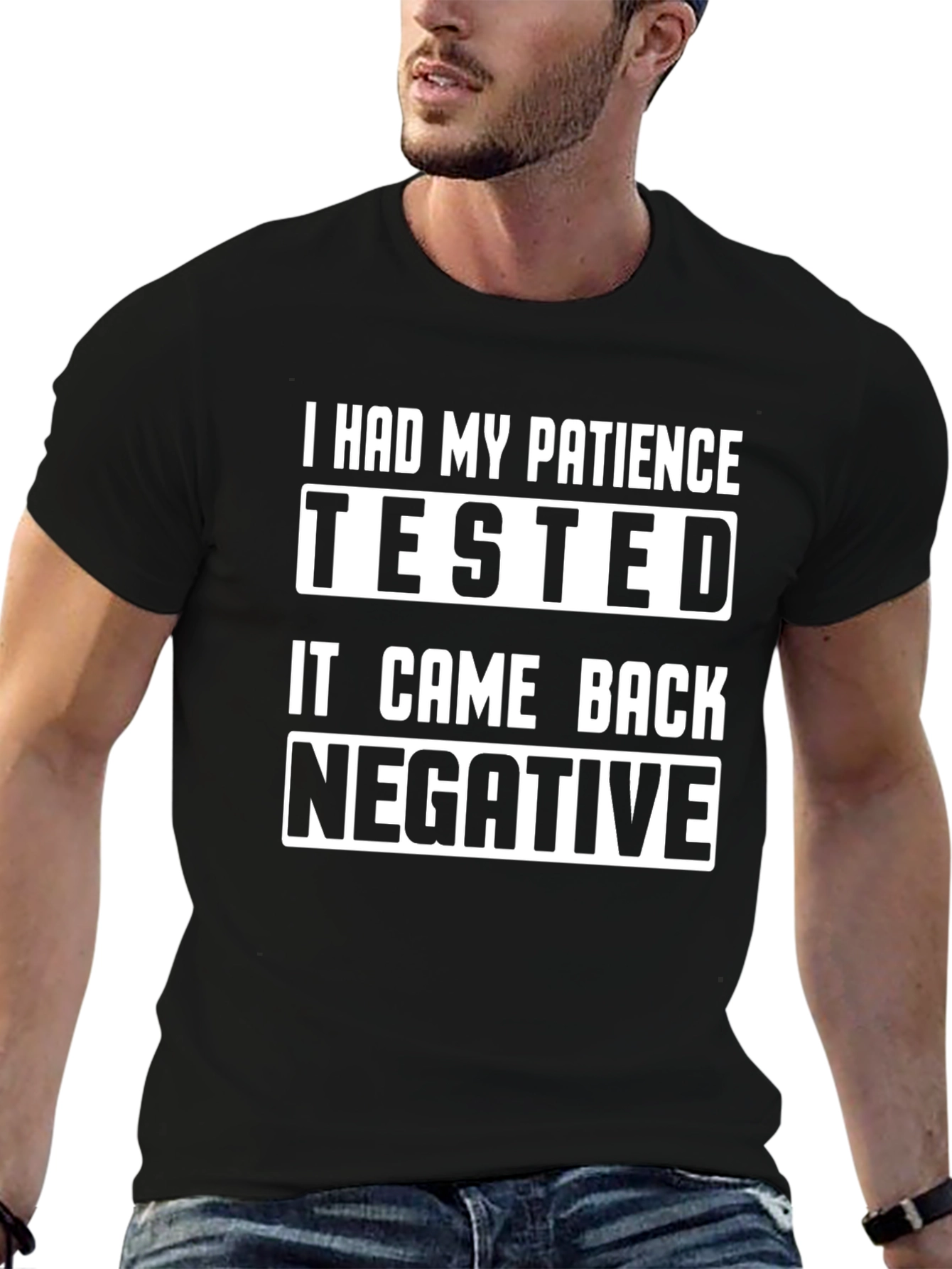 Patience Tested Funny Graphic T-Shirt