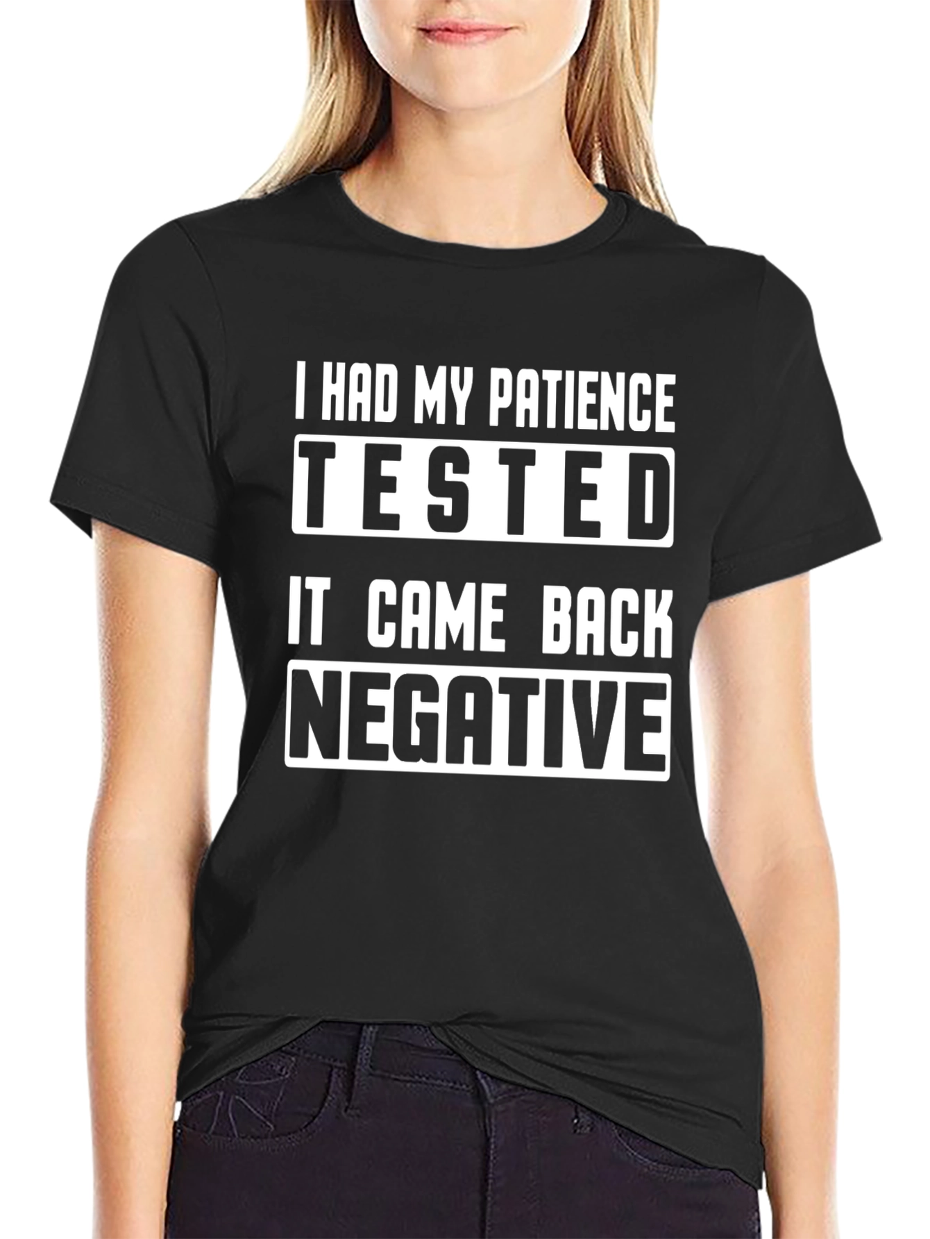 Patience Tested Funny Graphic T-Shirt
