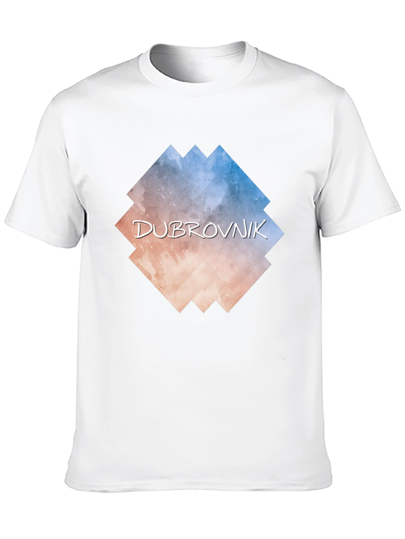 Dubrovnik Graphic Tee - Black