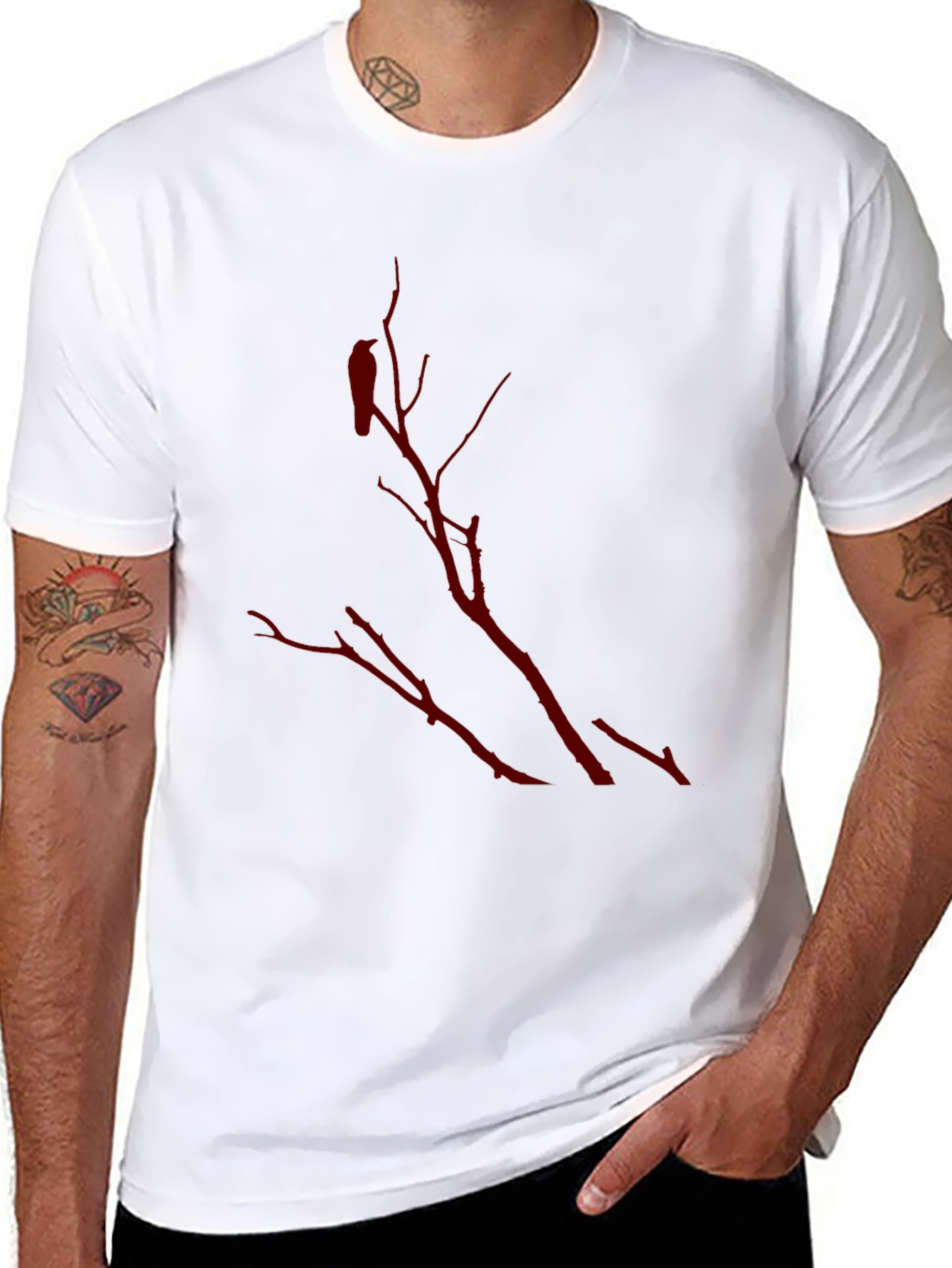 Raven Tree Black T-Shirt