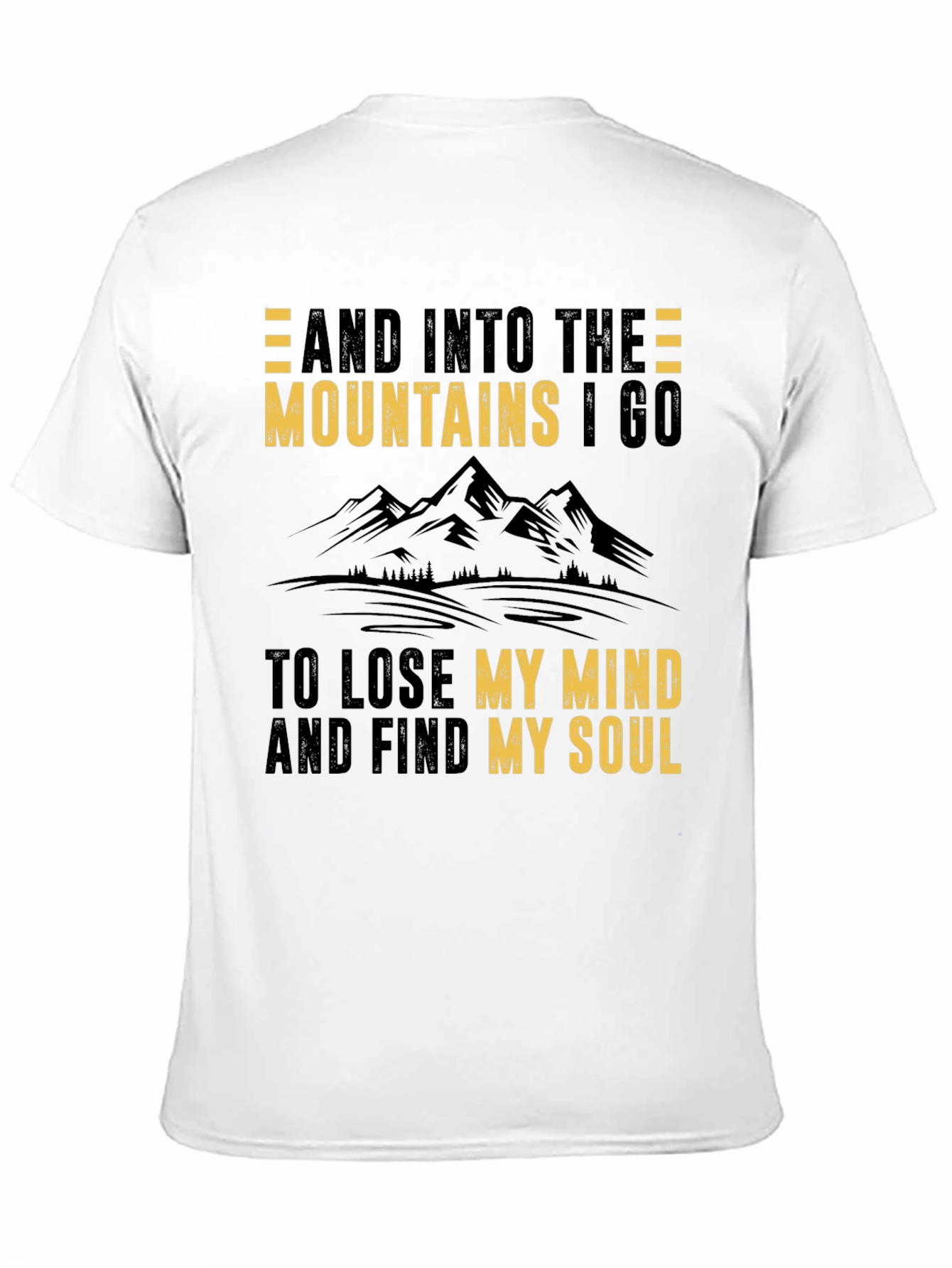 Mountains Graphic T-Shirt - Find Your Soul
