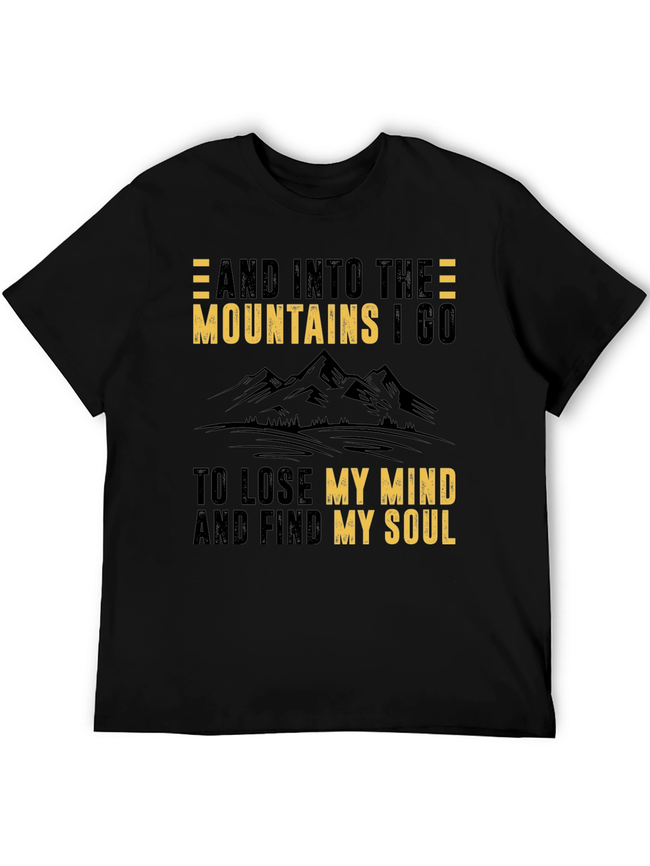 Mountains Graphic T-Shirt - Find Your Soul