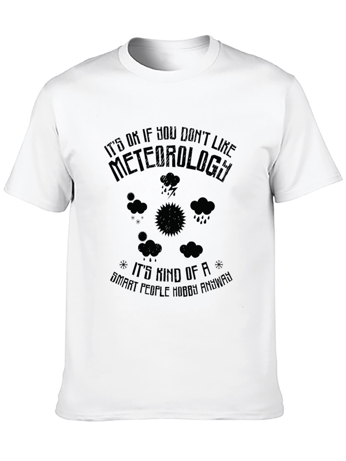 Meteorology Smart People Hobby Graphic T-Shirt