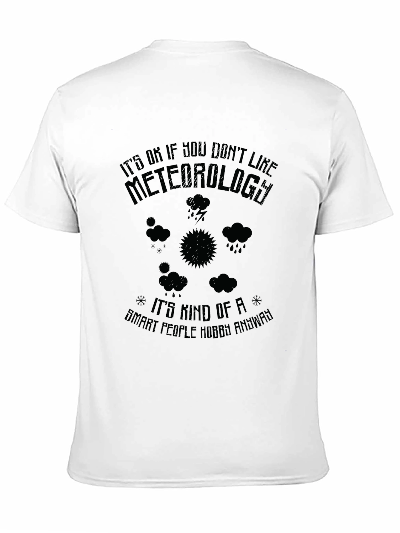Meteorology Smart People Hobby Graphic T-Shirt