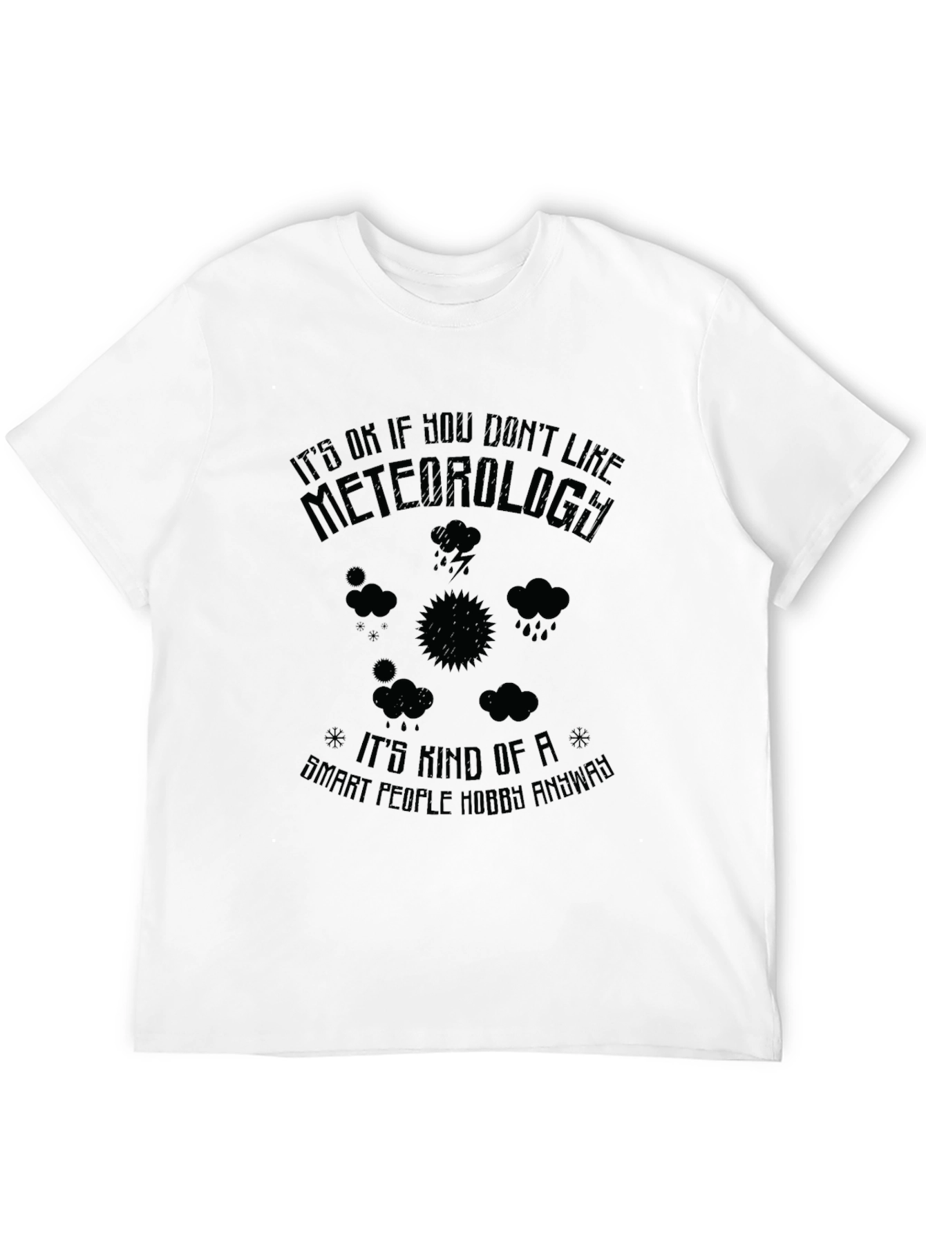 Meteorology Smart People Hobby Graphic T-Shirt