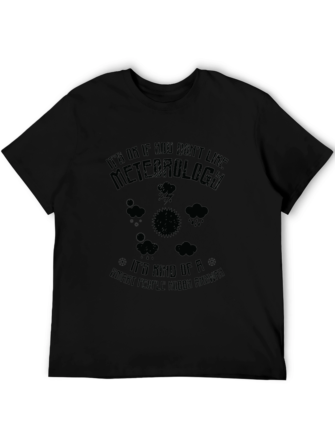 Meteorology Smart People Hobby Graphic T-Shirt