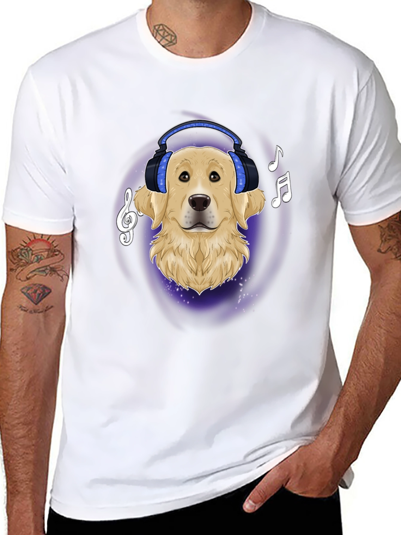 Dog DJ T-Shirt