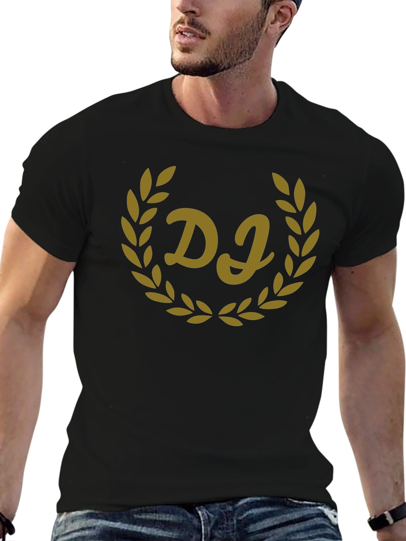 DJ Laurel Wreath Graphic T-Shirt