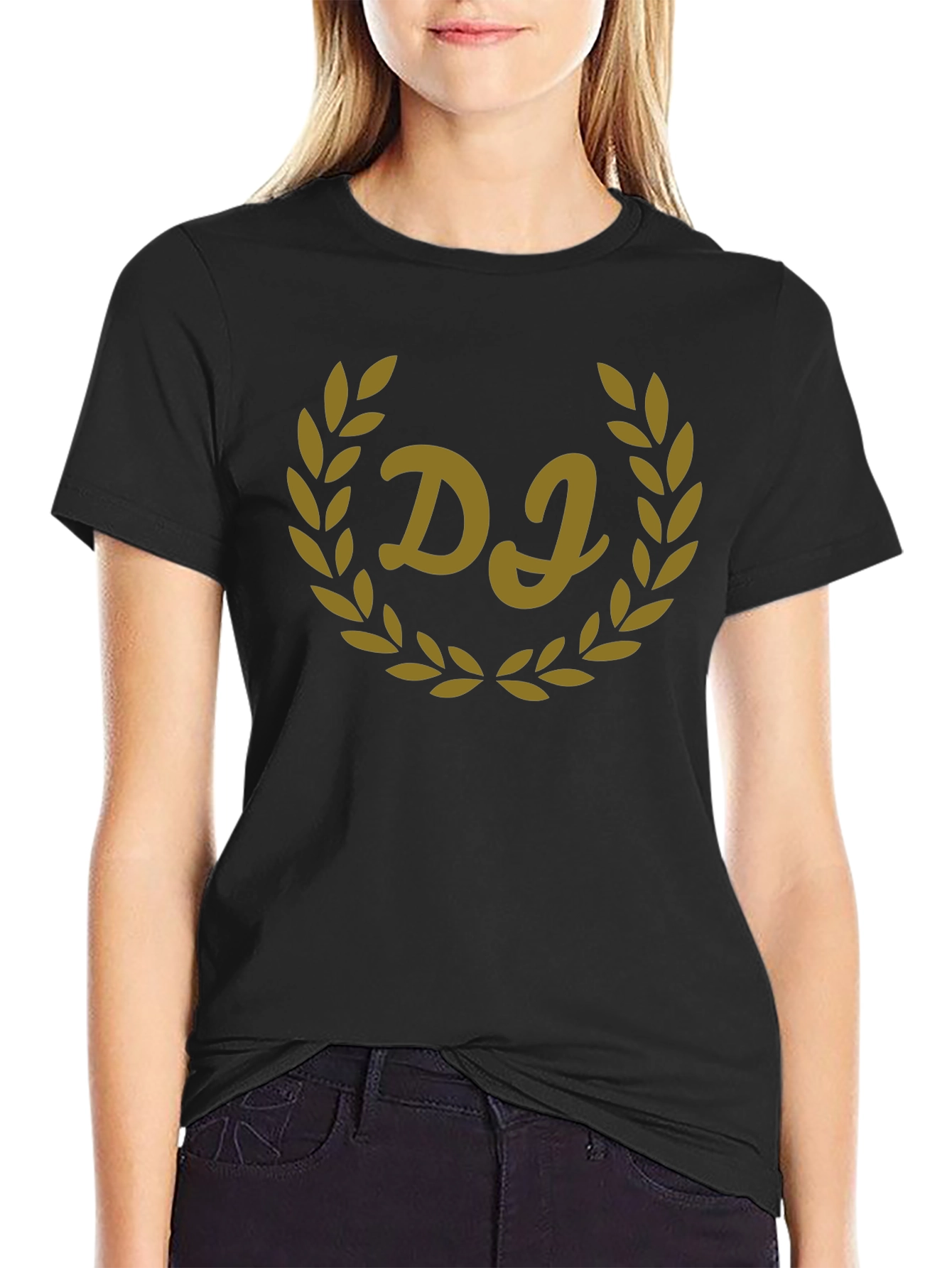 DJ Laurel Wreath Graphic T-Shirt