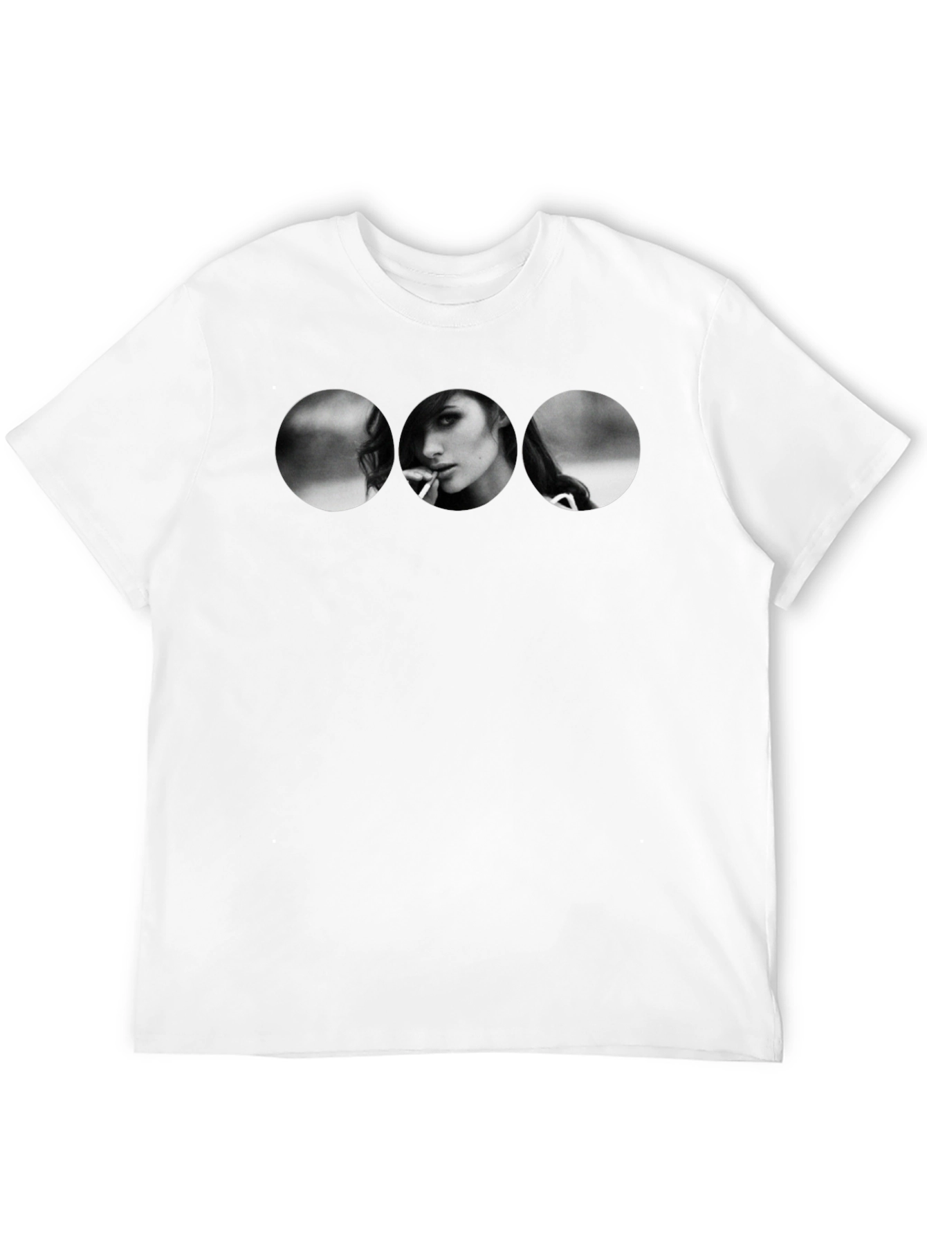 Black Graphic Tee - Keira Knightley