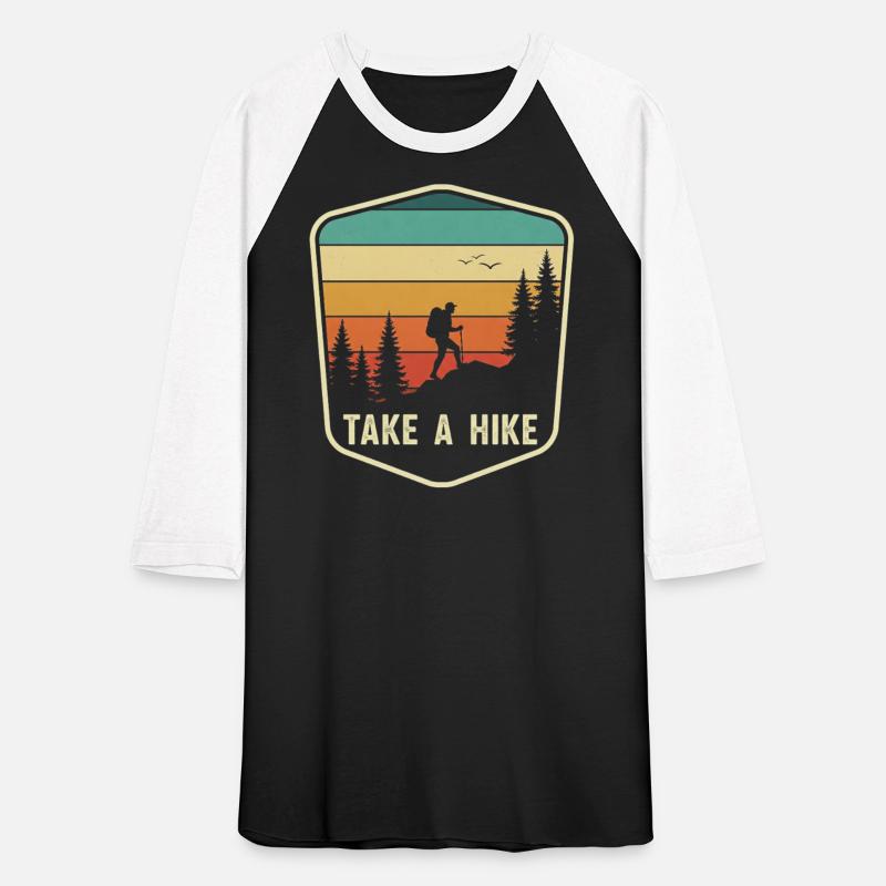 Take A Hike Retro Badge