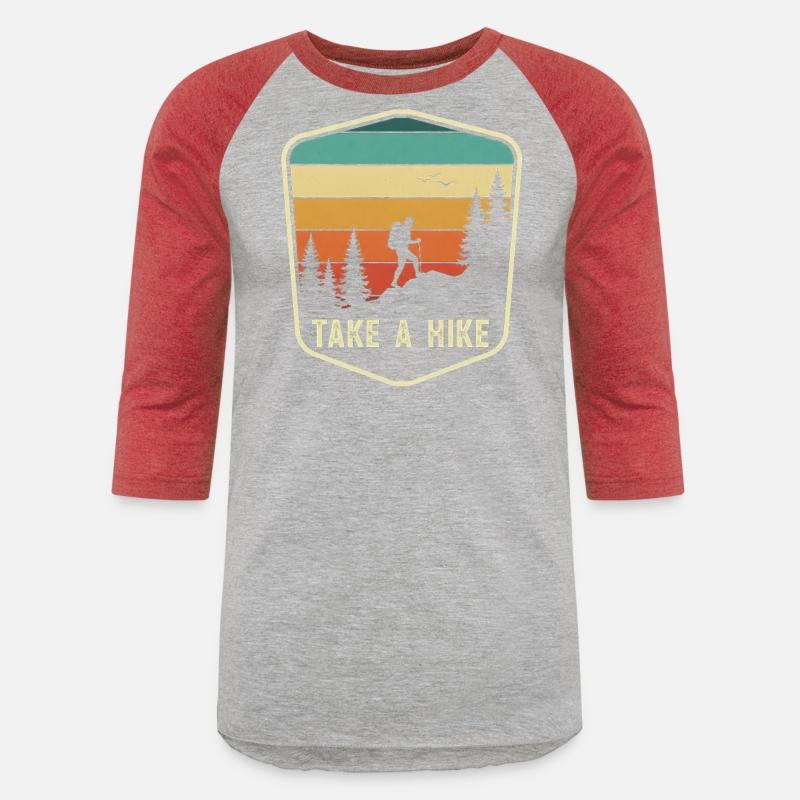 Take A Hike Retro Badge