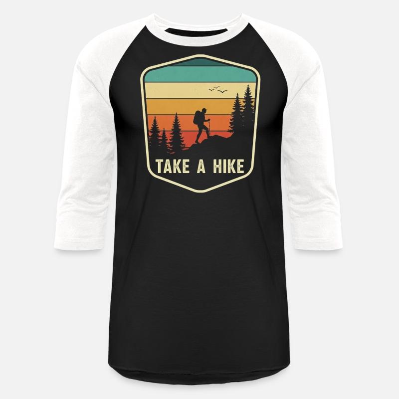 Take A Hike Retro Badge