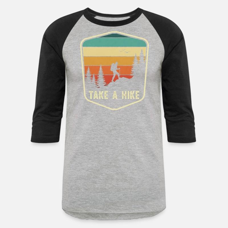 Take A Hike Retro Badge