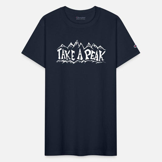 Take a Peak hiker mountain climber saying