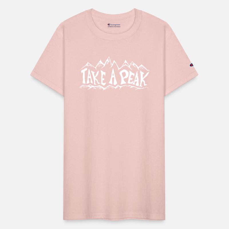 Take a Peak hiker mountain climber saying