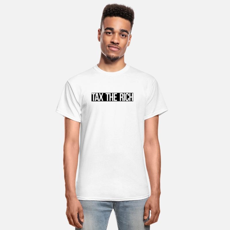 Tax The Rich white on black