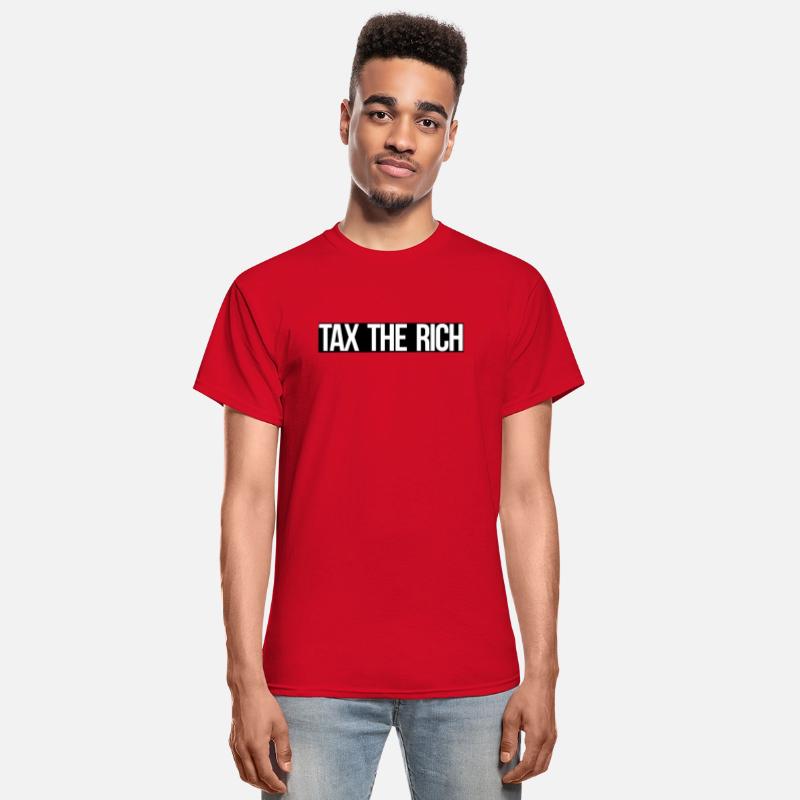 Tax The Rich white on black
